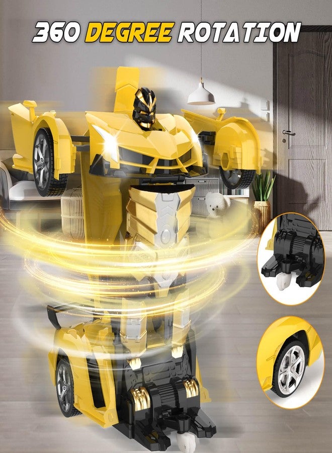 Britik Transform Remote Control Car Toy for Kids 4 5 6 7 8, Remote Control Car for Boys 4-7, Transform Cars for Boys 4-6, Toy Car 5 Year Old Boy, Toys for 3 4 5 6 7 8 9 10 11 12 Years Old Boy - Image 5